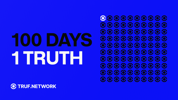 The 100 Days of TRUF Begins Now